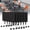 Black-47in, variant on Folding Conference Room Tables,Mobile Training Table with Wheels Rectangular Large Business Seminar Furniture Tables for Office,Meeting Room,School,Wooden