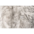thumbnail image 4 of Luxe Home Decor Laredo Faux Sheepskin Seatpad | 4-Piece | 16"x16" GRADIENT GREY, 4 of 5