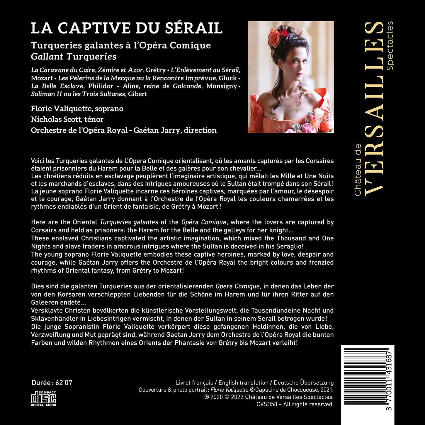 Various Artists - La Captive Du Serail - Music & Performance - CD