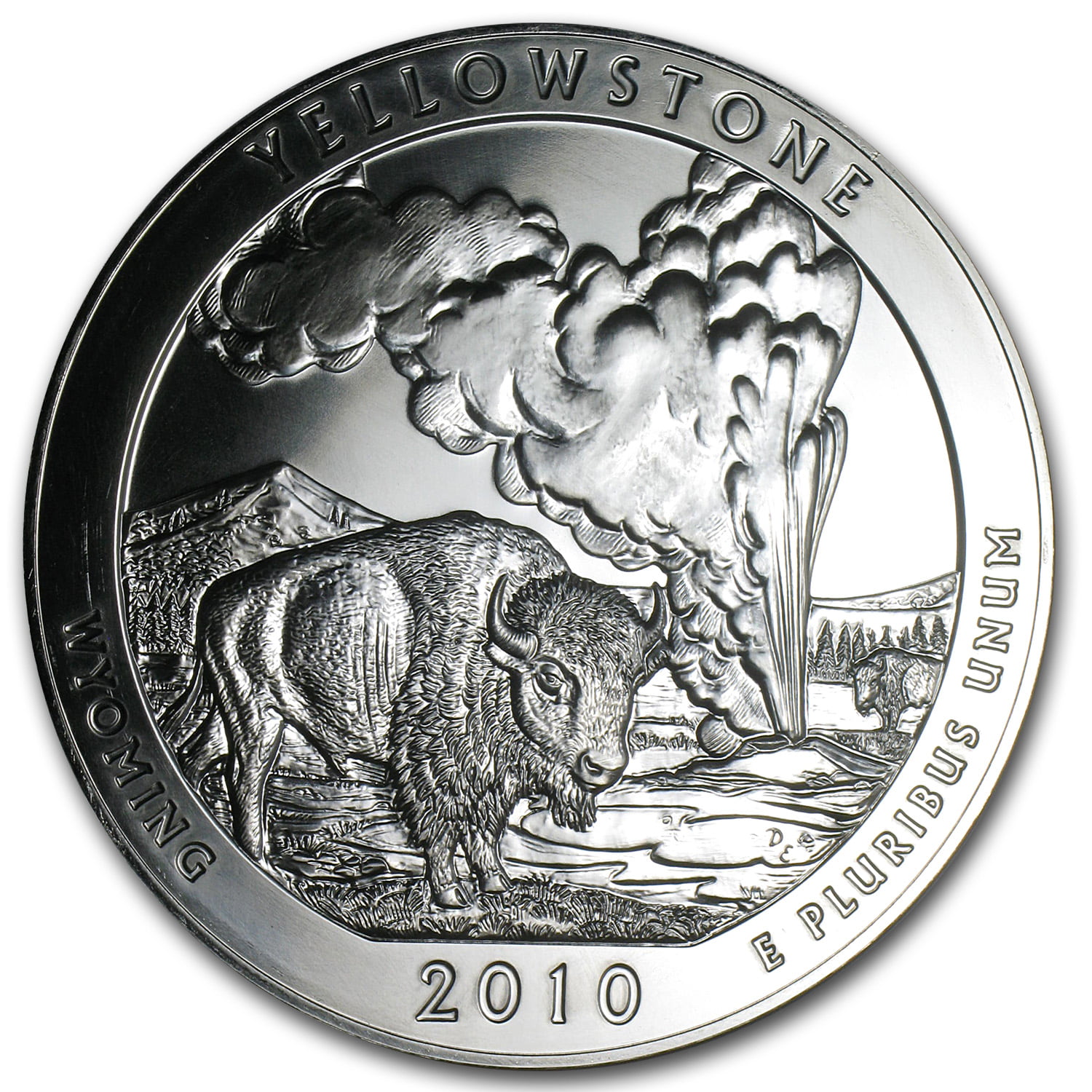 2010 5-Coin 5 oz Silver ATB Set (Elegant Display Box)