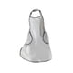 thumbnail image 5 of Delantal de chef, delantal de cocina con bolsillos para secarse las manos, delantal ligero de jardinería Negro, 5 of 9