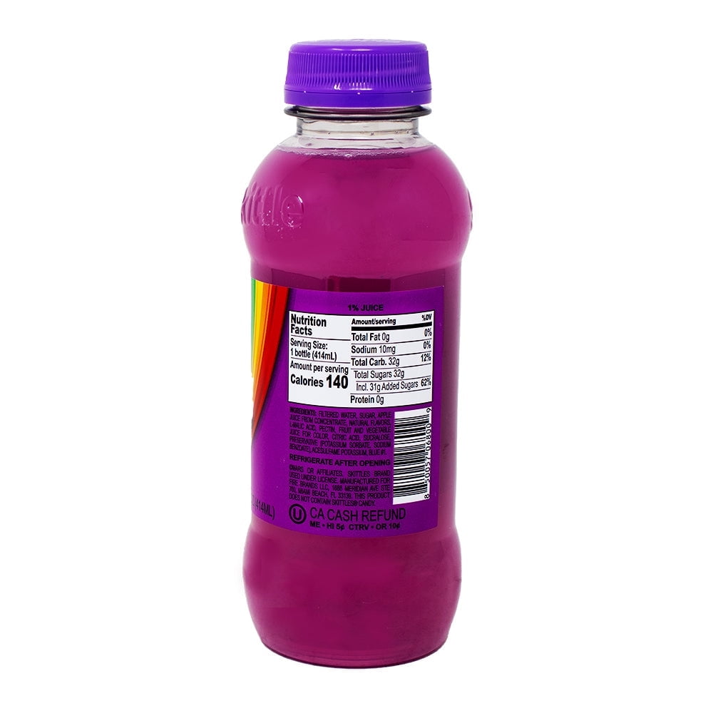 (2 pack) Skittles Original Wild Berry Drink 14oz, 2 Bottles