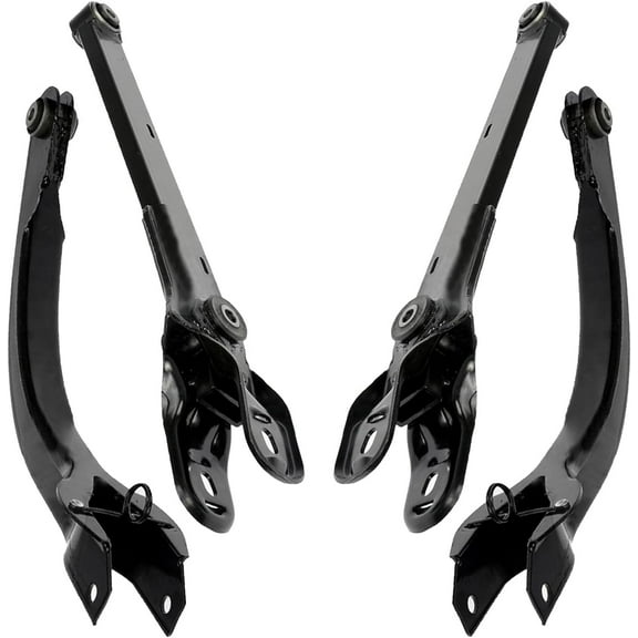 Detroit Axle - 4pc Rear Control Arms for 2013-2016 Dodge Dart 2 Upper Lateral Control Arms Assembly 2 Lower Lateral Control Arms Assembly 2014 2015 Replacement