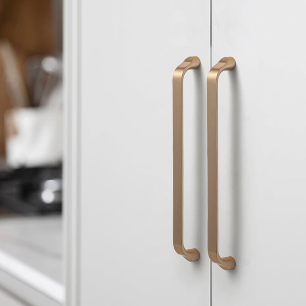 Goo-Ki 12 Pack Champagne Bronze Cabinet Handles of 7.6''(192mm) Hole Center, Zinc Alloy Cabinet Pulls for Drawer,Dresser,Cupboard Wardrobe, (23856)