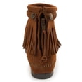thumbnail image 6 of Minnetonka Women's High Top Back Zip Boots 7.5 M Brown, 6 of 6