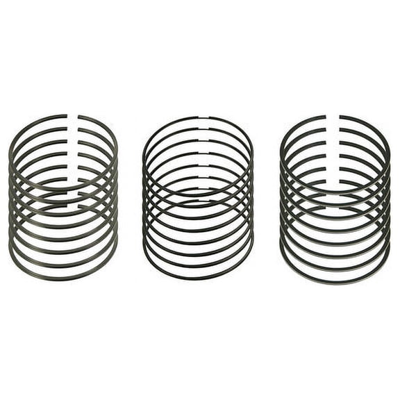 Piston Ring Set - Compatible with 2007 - 2016 GMC Sierra 3500 HD 6.6L V8 - Sealed Power