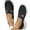 Black, variant on Willtoo Women's Slip On Sneakers Casual Wide Toe Workout Tennis Walking Shoes with Arch Support Comfortable Orthopedic Footwear