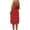 Red ①, variant on Zpzdpjkx Summer Dresses for Women Flowy Backless Pleated Spaghetti Strap Low Back Beach A Line Cami Dress