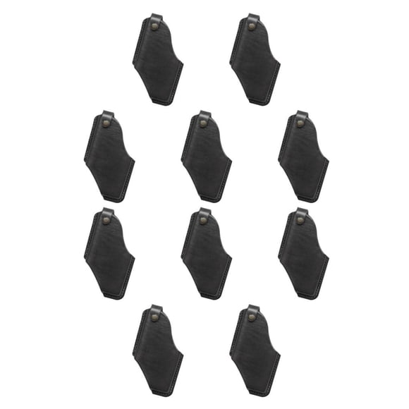 Wosthever Funda para teléfono, herramienta para en exteriores, fundas para teléfonos con cinturón, funda profesional Vintage de cuero PU S 10piezas