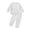 Grey, variant on Zecgelong Toddler Kids Boys Girls Winter Long Sleeve Sports Solid Colour Tops Pants 2PCS Outfits Clothes Set Boys Sports Sets Size 12-24 Months
