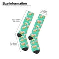 thumbnail image 5 of Balery Avocado Lovers Printed Novelty Socks Men's Women's Crew Socks Sports Socks Knee High Socks Cotton Socks Quirky and Cool Socks, 5 of 9