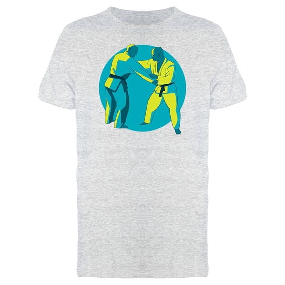 Jiu Jitsu Training T-Shirt Men -Image by Shutterstock, Male XX-Large