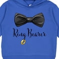 thumbnail image 3 of Inktastic Ring Bearer Black Bow Tie and Gold Wedding Ring Toddler Hoodie, 3 of 4