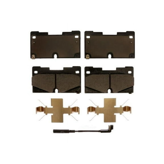 Front Brake Pad Set - Compatible with 2019 - 2021 Chevy Silverado 1500 2020