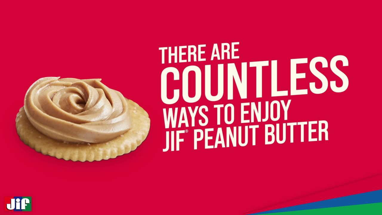 Jif 13 Ounce Natural Squeeze Pouch (Pack of 4)