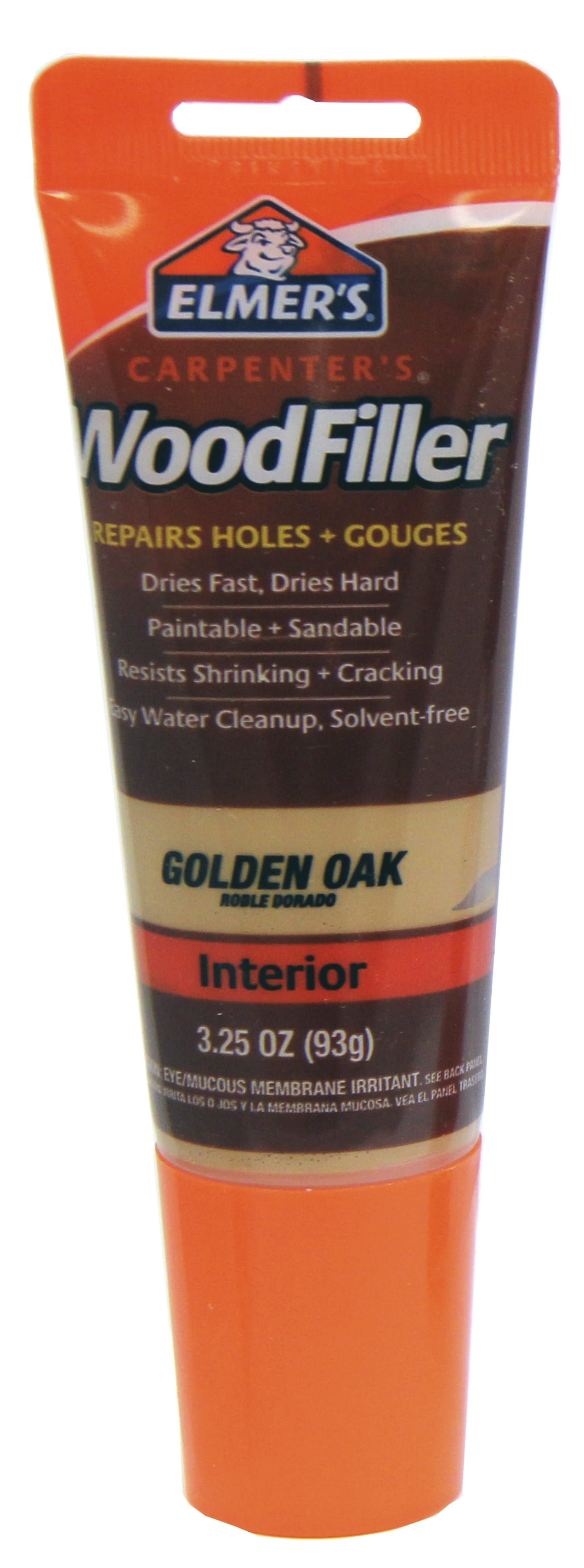 Elmer's Carpenter's Wood Filler, Golden Oak, 3.25 oz