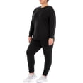 thumbnail image 4 of Terra & Sky Women's Plus Size Fleece Sweatshirt, 2-Pack, 4 of 16