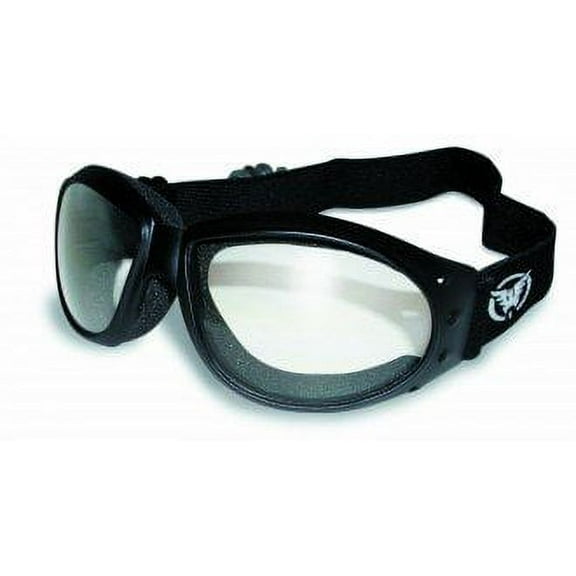 Eliminator Deluxe Dirt Bike clear anti-fog motorcycle goggles