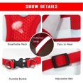 thumbnail image 4 of LAICAIW Dog Harness and Leash Set, No Pull Reflective Adjustable Pet Soft Mesh Chest Vest Harnesses Easy Control for Small Medium Dogs and Cats Outdoor Walking, 4 of 7