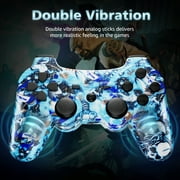 ISHAKO Wireless Controller for P3/PC, with 6-Axis Motion Control, Dual Vibration-punk style