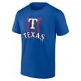 thumbnail image 2 of Men's Josh Jung Royal Texas Rangers Fastball Player Name & Number T-Shirt, 2 of 3