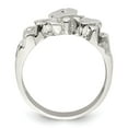 thumbnail image 6 of Auriga 925 Sterling Silver Nugget Ring Size 11 for Men, 6 of 6