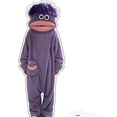 thumbnail image 2 of Unisex Plush Monster Onesie Pajamas, Ultra-Soft Flannel One-Piece Costume Loungewear, Onesie Pajamas Cozy Home Loungewear, 2 of 6