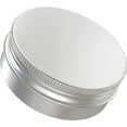 thumbnail image 2 of LTKJ 15 Pack 25 ML Metal Round Tins Aluminum Tin Cans Containers with Screw Lid for Salve, Spices or Candies, 2 of 7