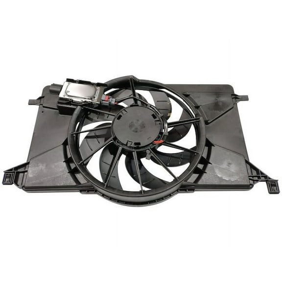 Radiator Fan Assembly - Compatible with 2012 - 2018 Ford Focus Electric 2013 2014 2015 2016 2017