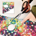 thumbnail image 6 of Yayeee Faucet Mat for Kitchen Sink 14.7" Diatomite Long Splash Guard Pad, Green Colorful Circles, 6 of 7