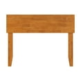 thumbnail image 4 of AFI Orlando Twin Modern Solid Wood Panel Headboard with Attachable Charger, Light Toffee, 4 of 10