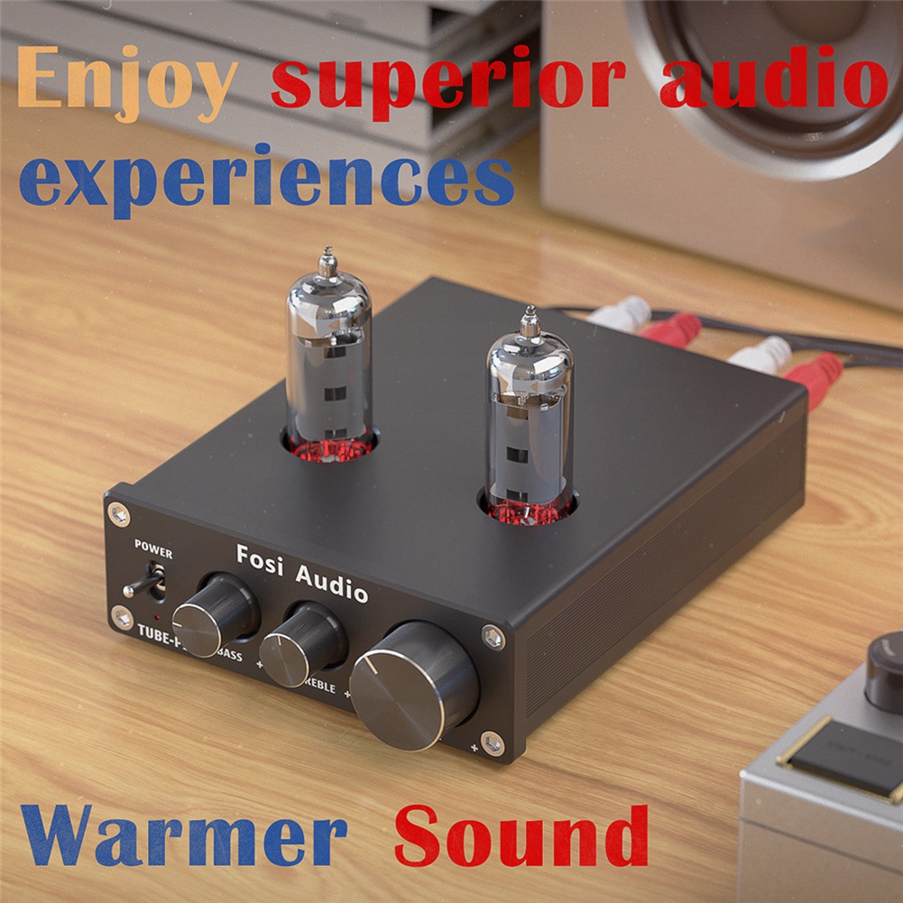 Buy Audio P1 Tube Amplifier HiFi Stereo Buffer Preamp 6K4 Valve
