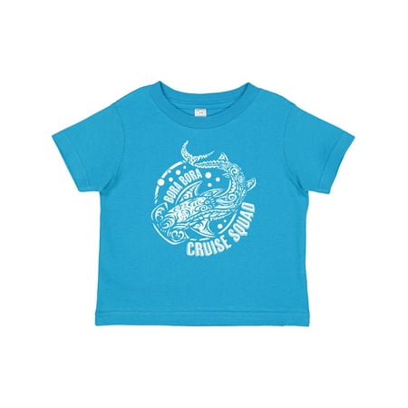 

Inktastic Bora Bora Cruise Squad Shark Design Gift Baby Boy or Baby Girl T-Shirt