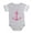 Heather Gray, variant on CafePress - Anchor_Pink - Cute Infant Baby Football Bodysuit