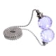 thumbnail image 1 of Ventilador de techo morado F171273 con cadena de luces, ideal para iluminación de salas de estar, dormitorios y pasillos, 1 of 2