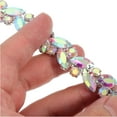 thumbnail image 2 of Shisuyan Rhinestone Chain For Crafts Crystal 1Pcs 0.59x0.02x35.37in, 2 of 8