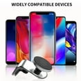 thumbnail image 5 of HCJKDU Phone Holder for Car Vent, Magnet Cell Phone Car Mount Hands Free Universal Automobile Cradle, 360° Rotation Magnetic Car Phone Holder for All Smartphones, 5 of 7