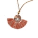 thumbnail image 1 of Sonducket Collar de tela para mujer, colgante de moda, collares de decoración, adorno de joyería, regalos para fiesta de boda, trabajo diario Ropa, zapatos y accesorios Miscelánea Naranja Sonducket AP014599-14, 1 of 6