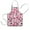 Halloween Pink Spooky, variant on Halloween Pink Spooky Hearts and Ghosts Kids Aprons for Girls and Boys,Adjustable Neck Strap Toddler Aprons for Kids Cooking Baking,23.6"x19"