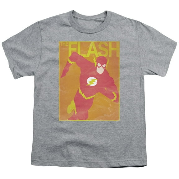 Jla - Simple Flash Poster - Youth Short Sleeve Shirt - Medium