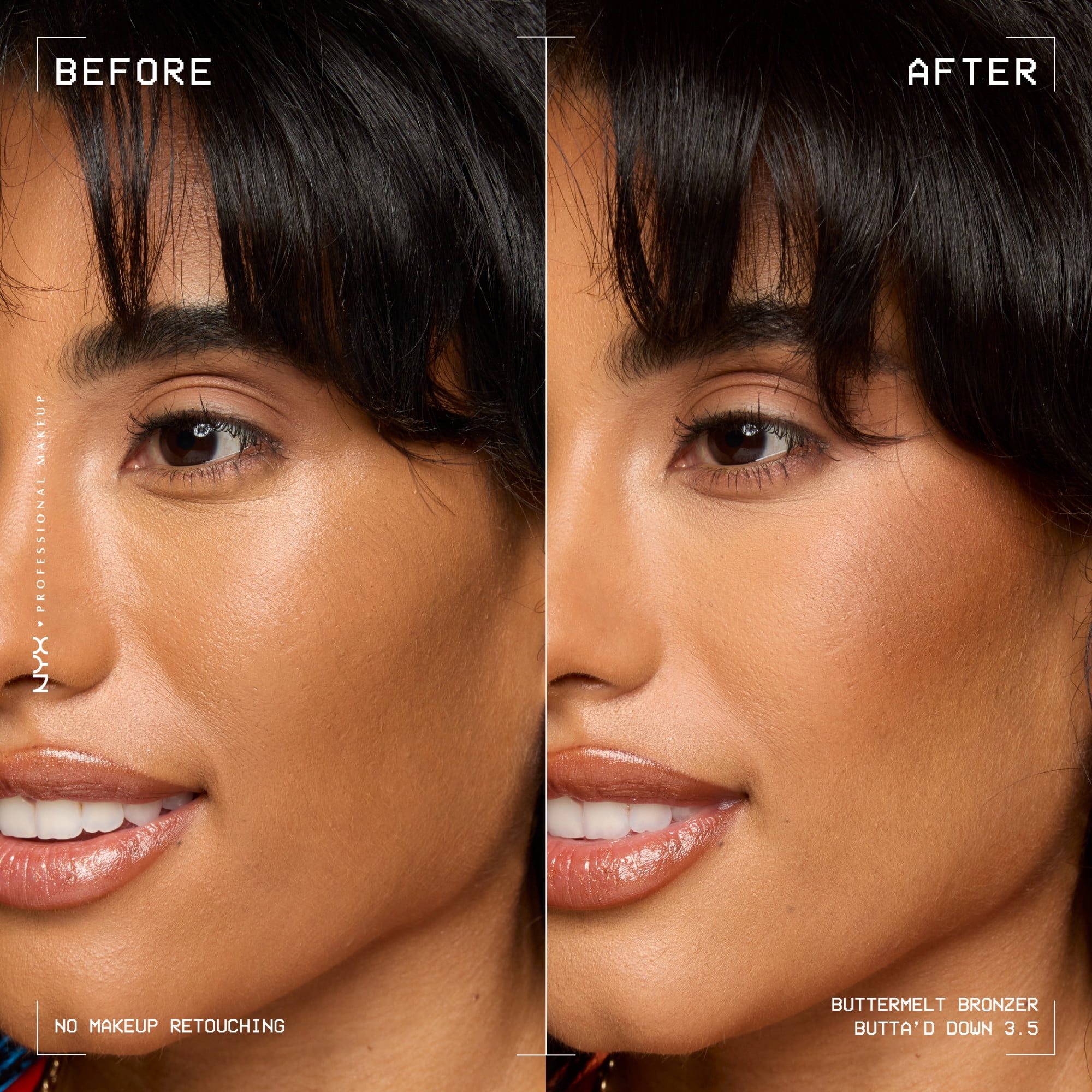 Buttermelt Powder Bronzer NYX Professional Makeup, 12hr wear, NYX PRO. MAKEUP NYX BUTTRMLT BRONZR