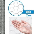 thumbnail image 5 of Fencer Wire 20 Gauge Galvanized Poultry Hex Netting with 2 inch Mesh (5ft. x 50ft.), 5 of 9