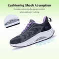 thumbnail image 5 of GOOBON Women's Walking Shoes Arch Support Orthotic Breathable Tennis Sneakers for Plantar Fasciitis Pain Relief US Size 6-11, 5 of 7