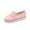 Pink, variant on 2025 Clearance! Clearance under $5 asdoklhq Women Sneakers Clearance Under $15,New Platform Flat Casual Lazy Shoes Round Toe Bow Ladies Tassel Single Shoes