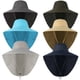 thumbnail image 1 of Sombrero de pescador con ala grande y protector solar que cubre toda la cara y protege contra los rayos UV para el verano, para pesca al aire libre, 1 of 4