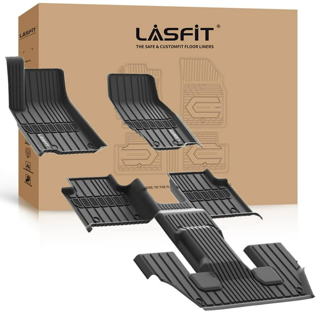 Alfombrillas LASFIT para Jeep Grand Cherokee L 2021-2025 de 6 pasajeros