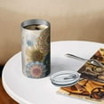 thumbnail image 3 of 20oz Coffee Tumblers Vintage Pioneer Flower Collage Stainless Steel Vacuum Insulated Travel Tumbler Coffee Cups Mug with Lid and Straw with Cleaning Brush for Cold & Hot Drinks, 3 of 5