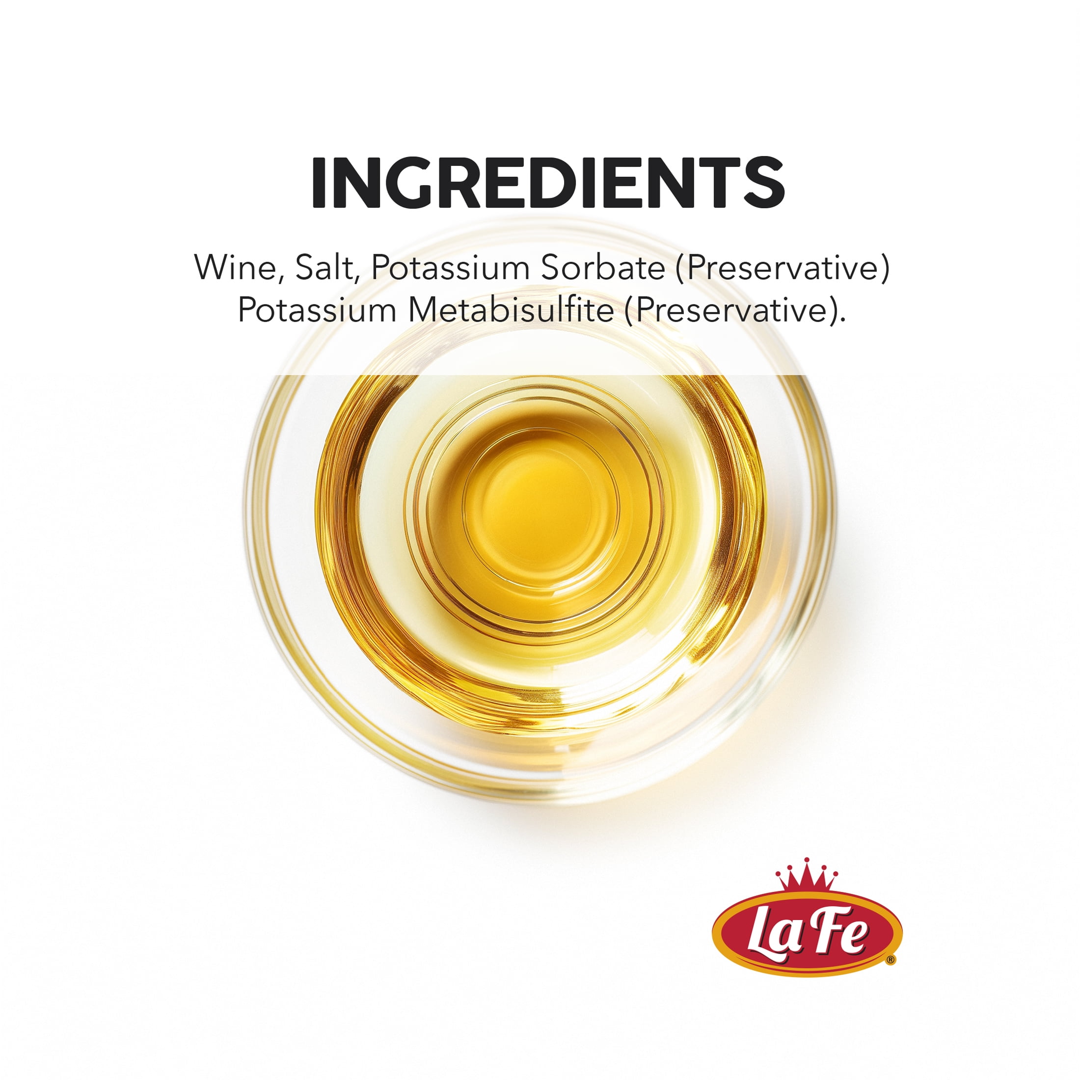 La Fe Golden Reserve Cooking Wine (Vino Blanco De Cocinar)