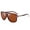 Brown, variant on Polarized Sunglasses For Men UV400 Protection Driving Retro Fashion Oval Frame TAC Lens PC Frame