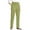 Green, variant on Guluxicc Casual Pants for Women Solid Elastic Waist Corduroy Pants Outdoor Fall Trousers Thermal Long Johns, Blue, S